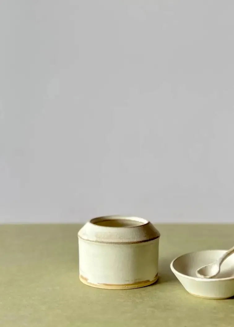 AM Ceramics | Sugar Bowl w/ Spoon