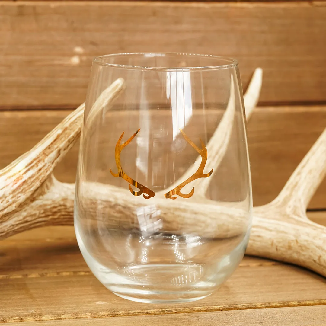 Antler Wine Glass