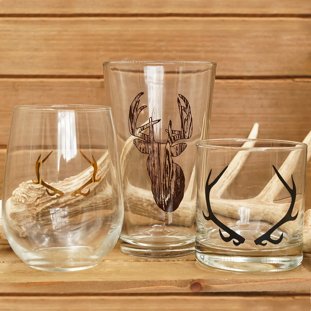 Antler Wine Glass