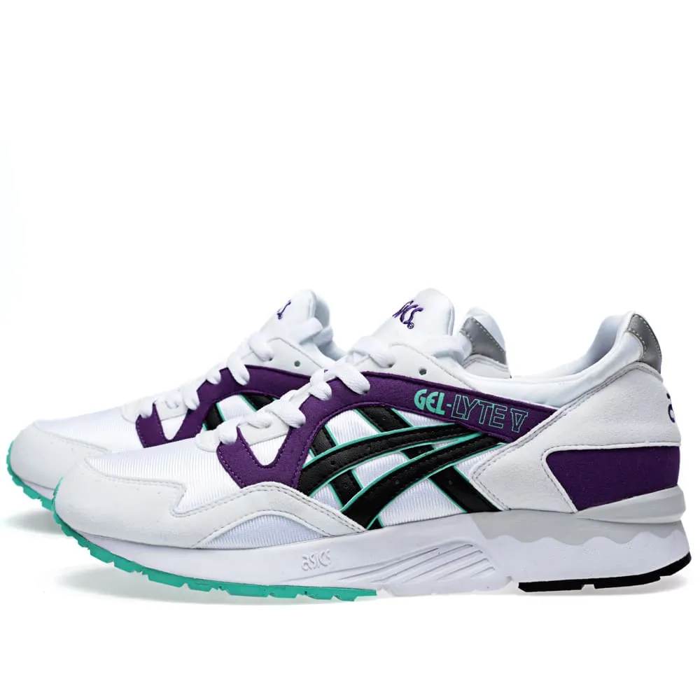 Asics Gel Lyte V OGWhite, Black & Purple