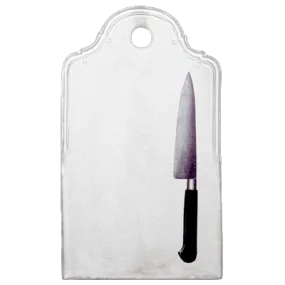 Astier de Villatte   Black Knife Cutting Board