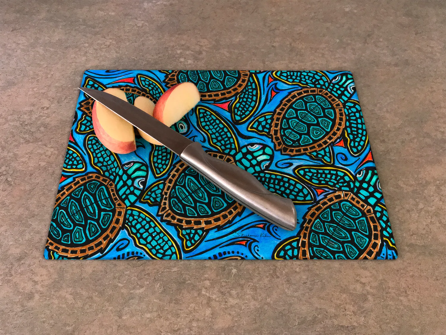 Baby Turtles Cutting Board