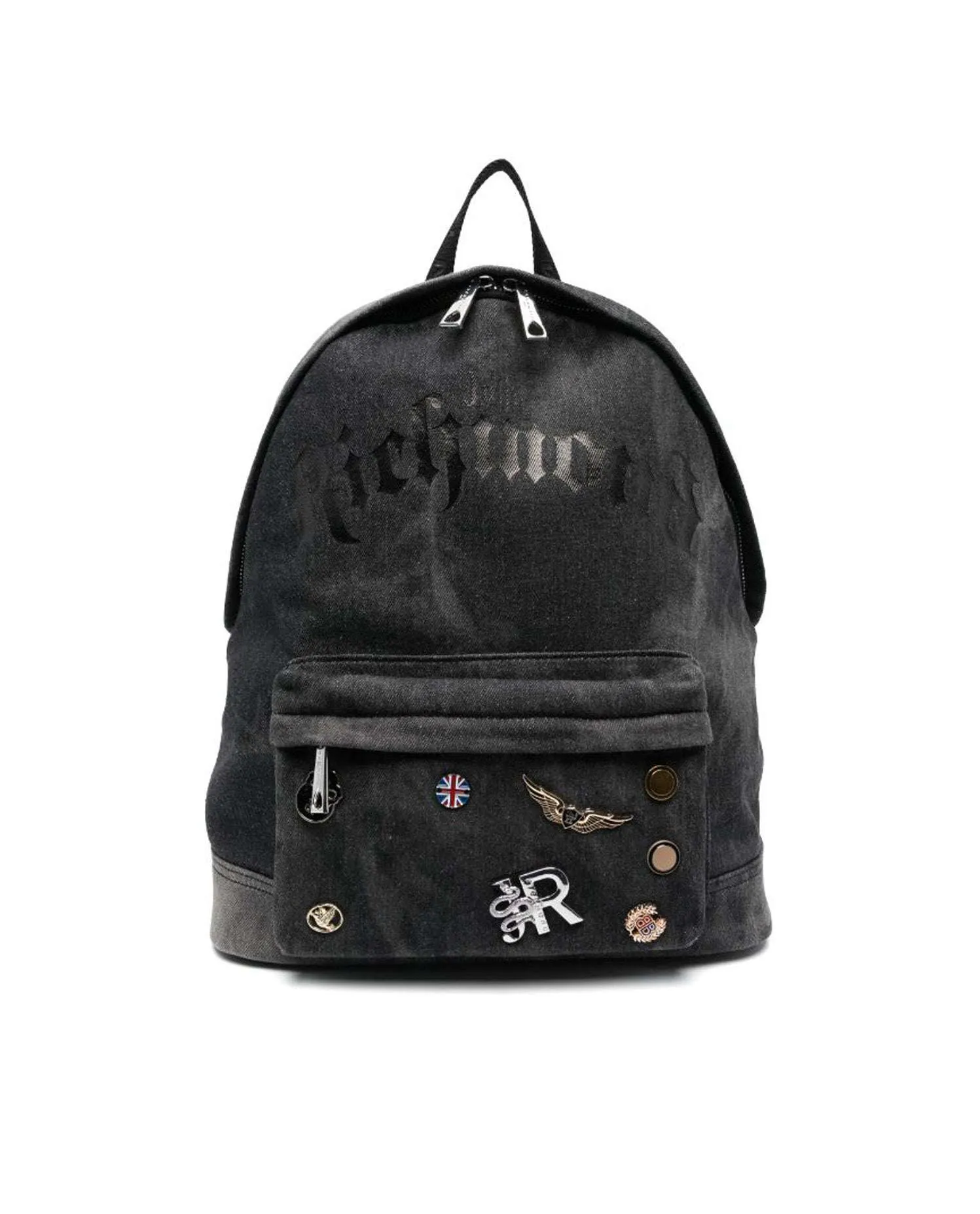 Backpack with print and logo