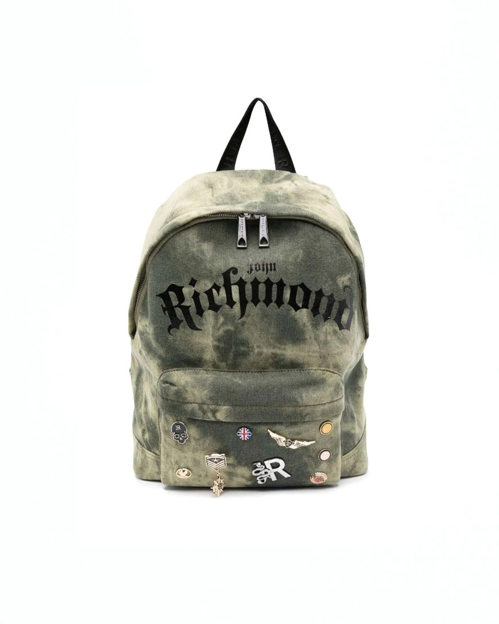 Backpack with print and logo