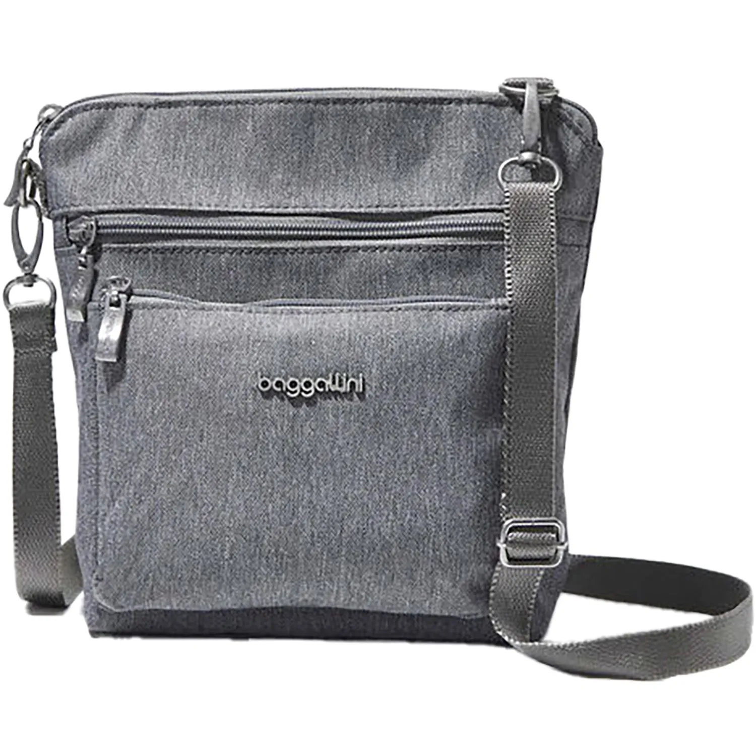 Baggallini Modern Pocket Crossbody Stone Heritage Nylon