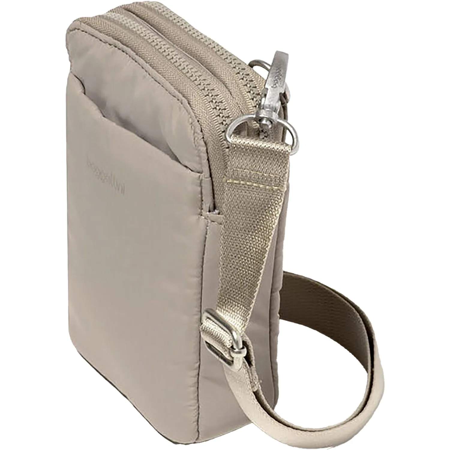 Baggallini Modern Take Two RFID Crossbody Moon Rock Puff Nylon