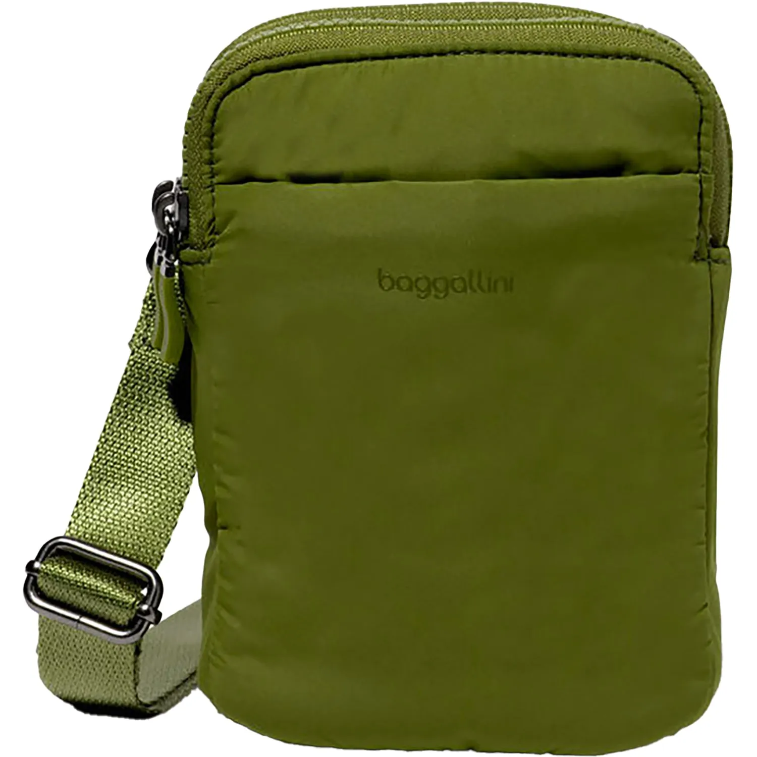 Baggallini Modern Take Two RFID Crossbody Sage Puff