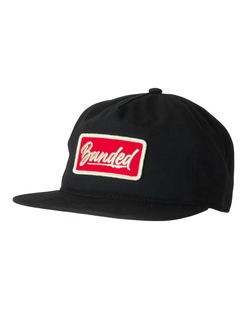 Banded Badge Cap