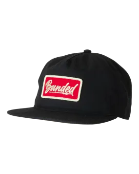 Banded Badge Cap