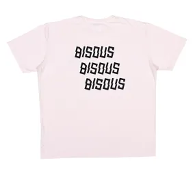 Bisous Skateboards - Bisous x3 T-Shirt - Light Pink