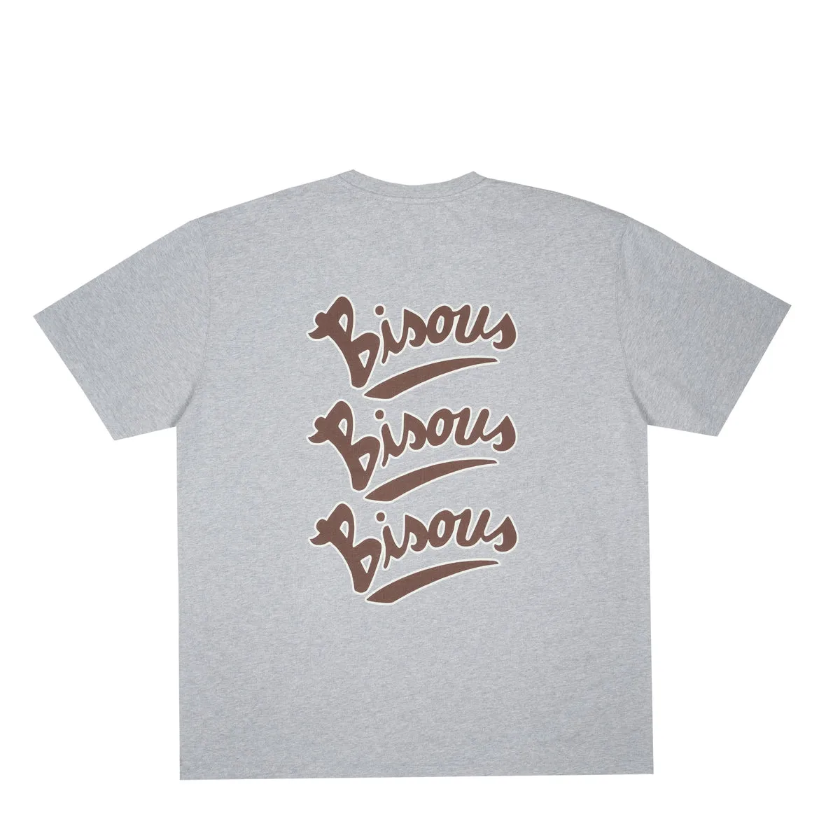 Bisous Skateboards - Gianni T-Shirt - Sports Grey-