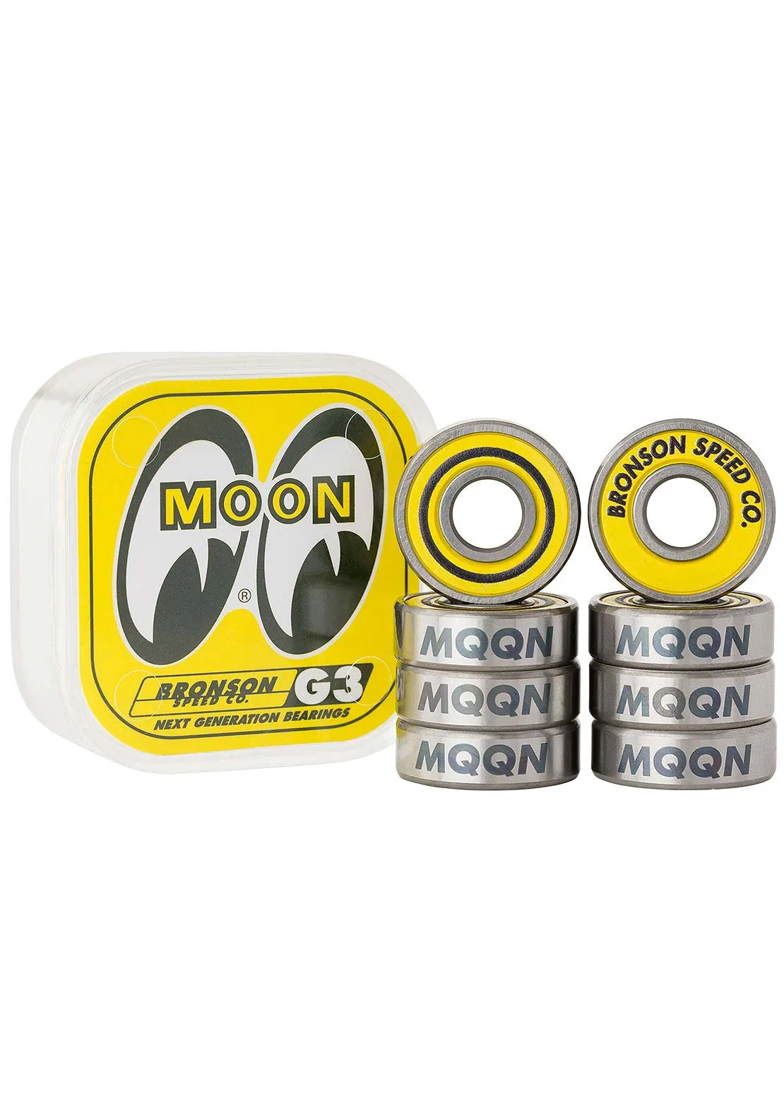 Bronson G3 Mooneyes Skateboard Bearings