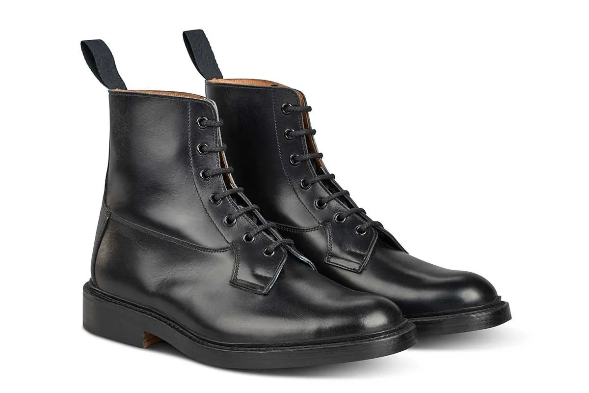 Burford Country Boot - Black Calf