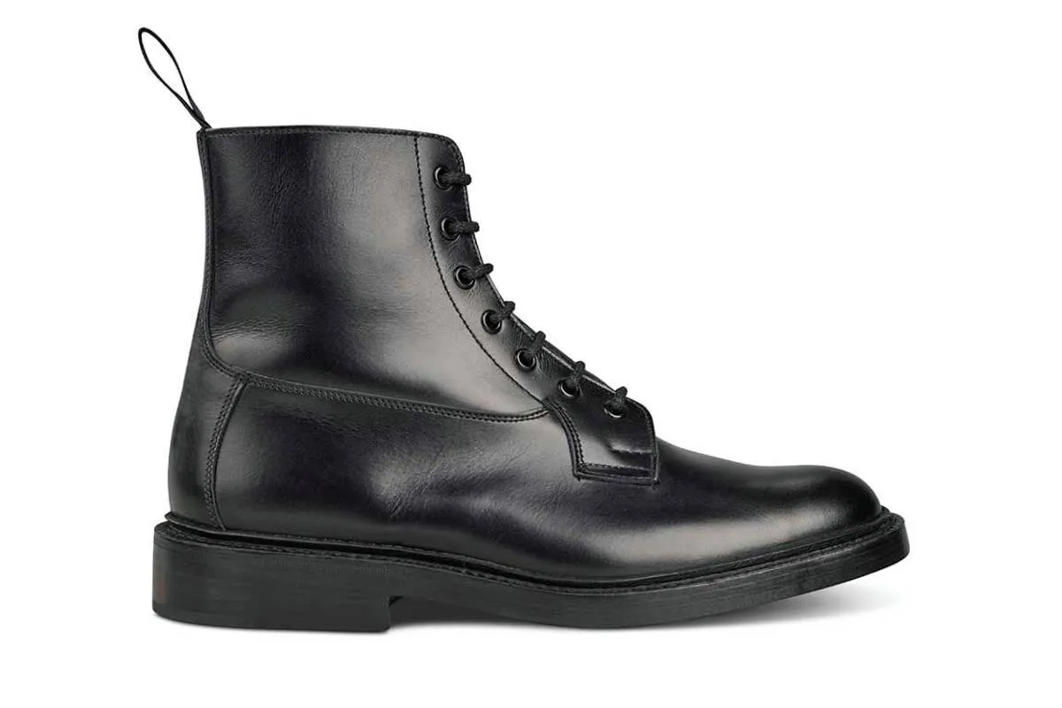 Burford Country Boot - Black Calf