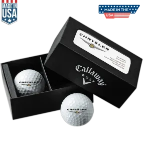 Callaway 2-Ball Business Card Box W/ Warbird