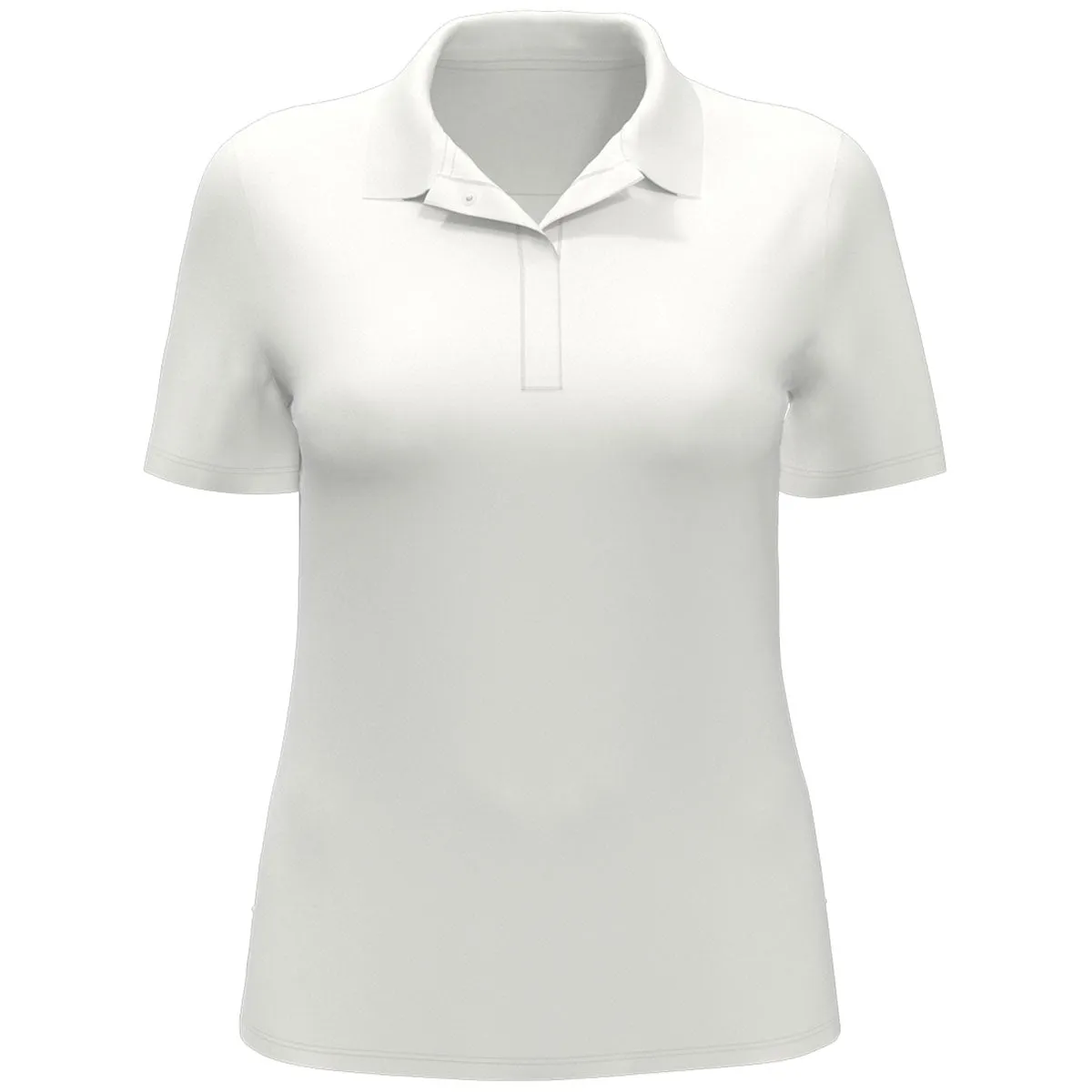 Callaway Women's White Eco Horizontal Textured Polo