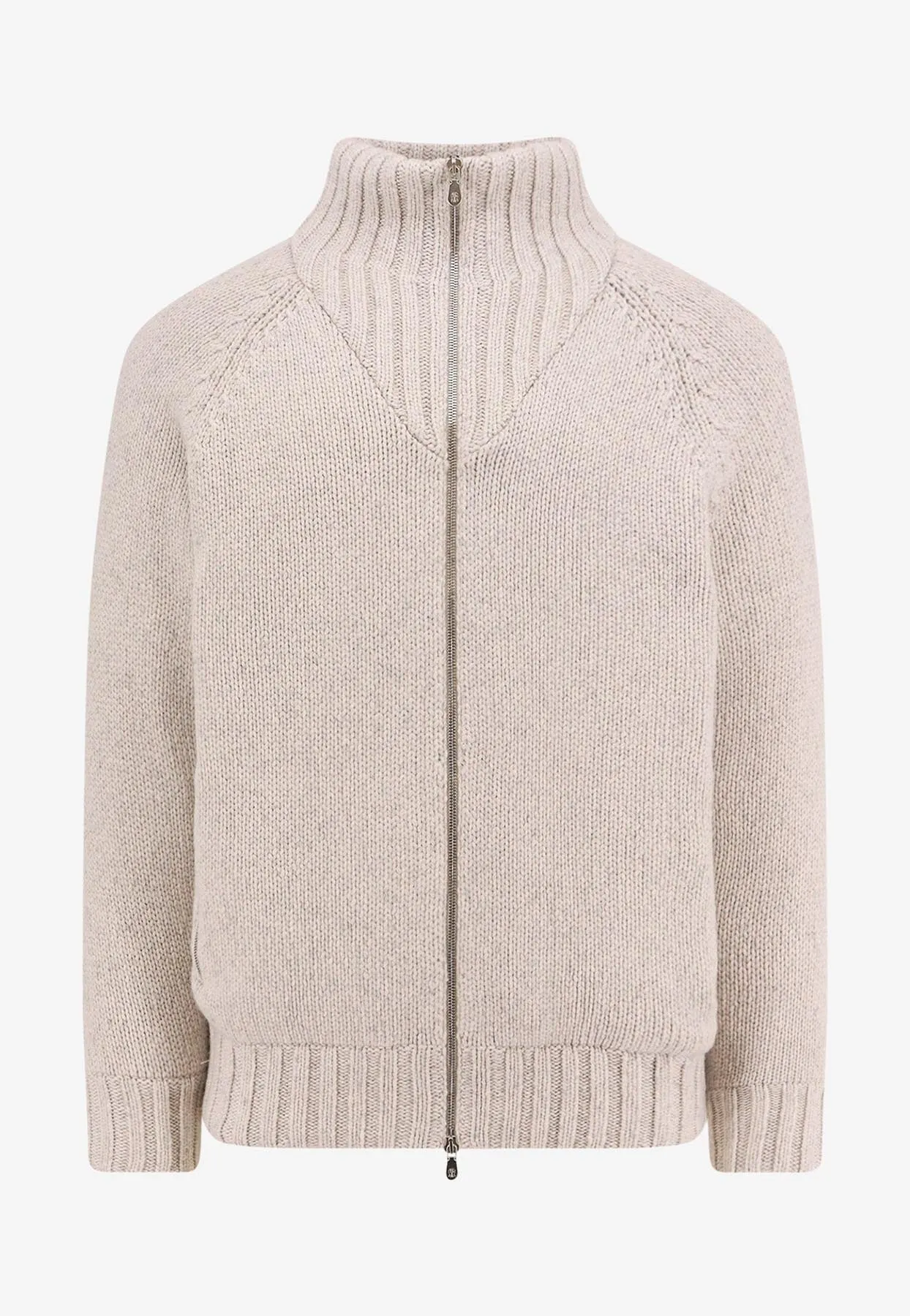 Cashmere Knit Padded Jacket