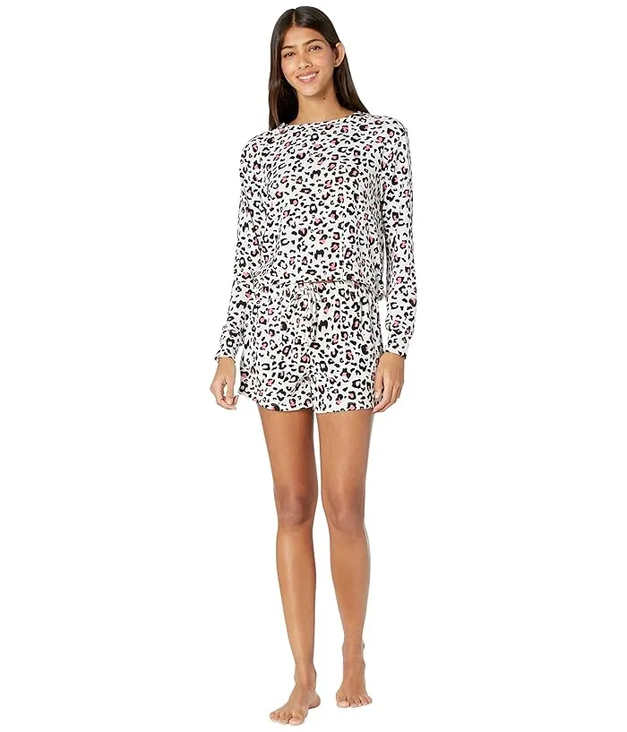 Catherine Malandrino Pullover & Short Lounge Set Women's