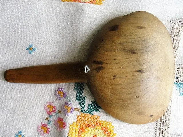 CHARMING French Farmhouse Kitchen Tool,Rustic Wooden Spoon,Primitive Wooden Spoon,Handcarved Wood Utensil, French Country,kitche