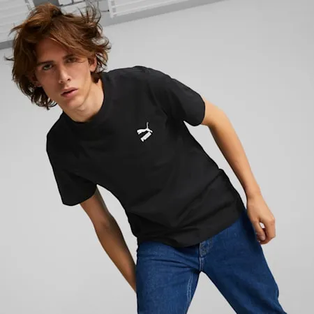 Classics Small Logo Men's Tee | Puma Black | PUMA Shop All Puma | PUMA 