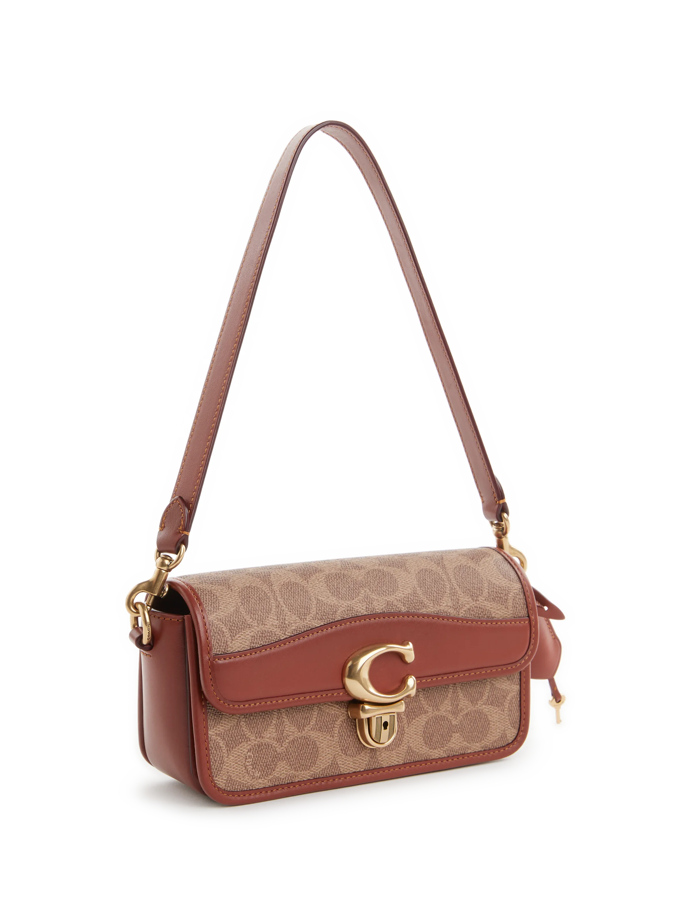 COACH  Printed shoulder bag - Brown