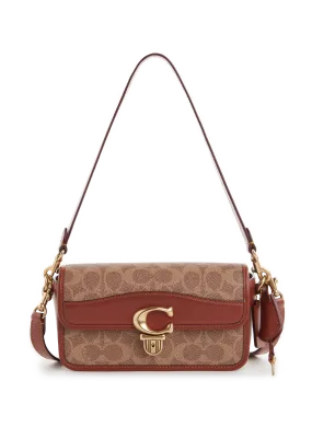 COACH  Printed shoulder bag - Brown