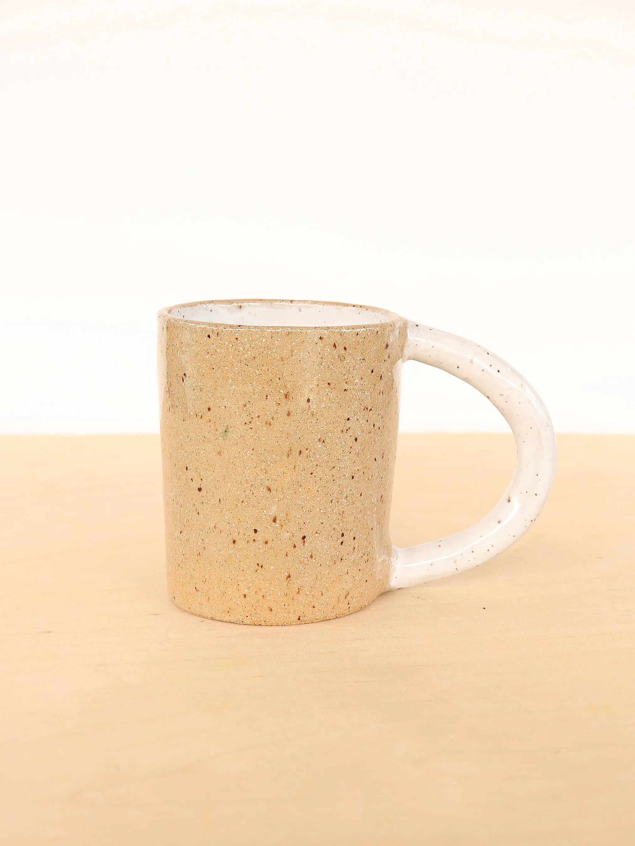 Colorblock Mug | Bright White