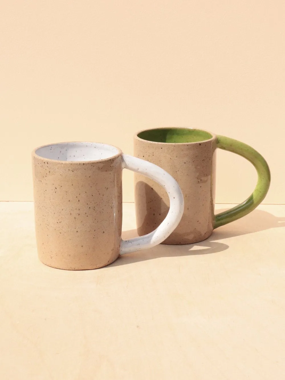 Colorblock Mug | Bright White