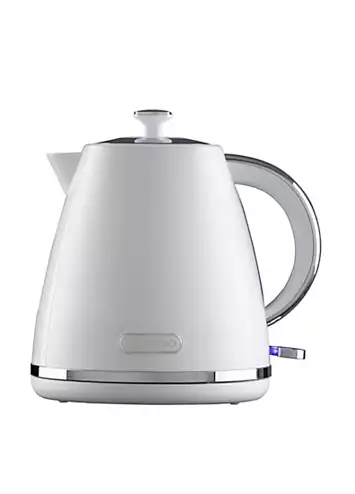 Daewoo Stirling 1.7L 3Kw Pyramid Kettle - White | Kaleidoscope