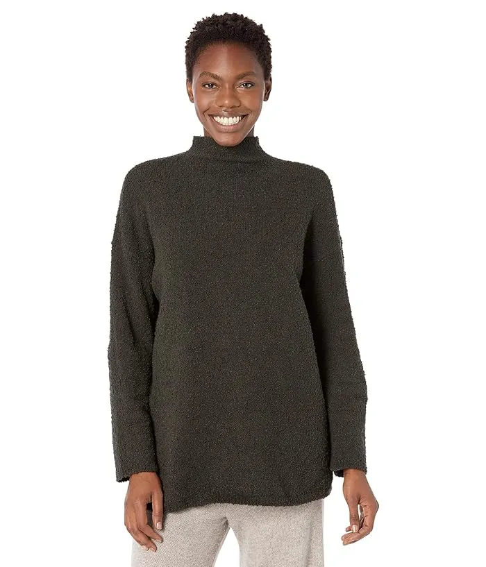 Eileen Fisher Petite Mock Neck Pullover Women's