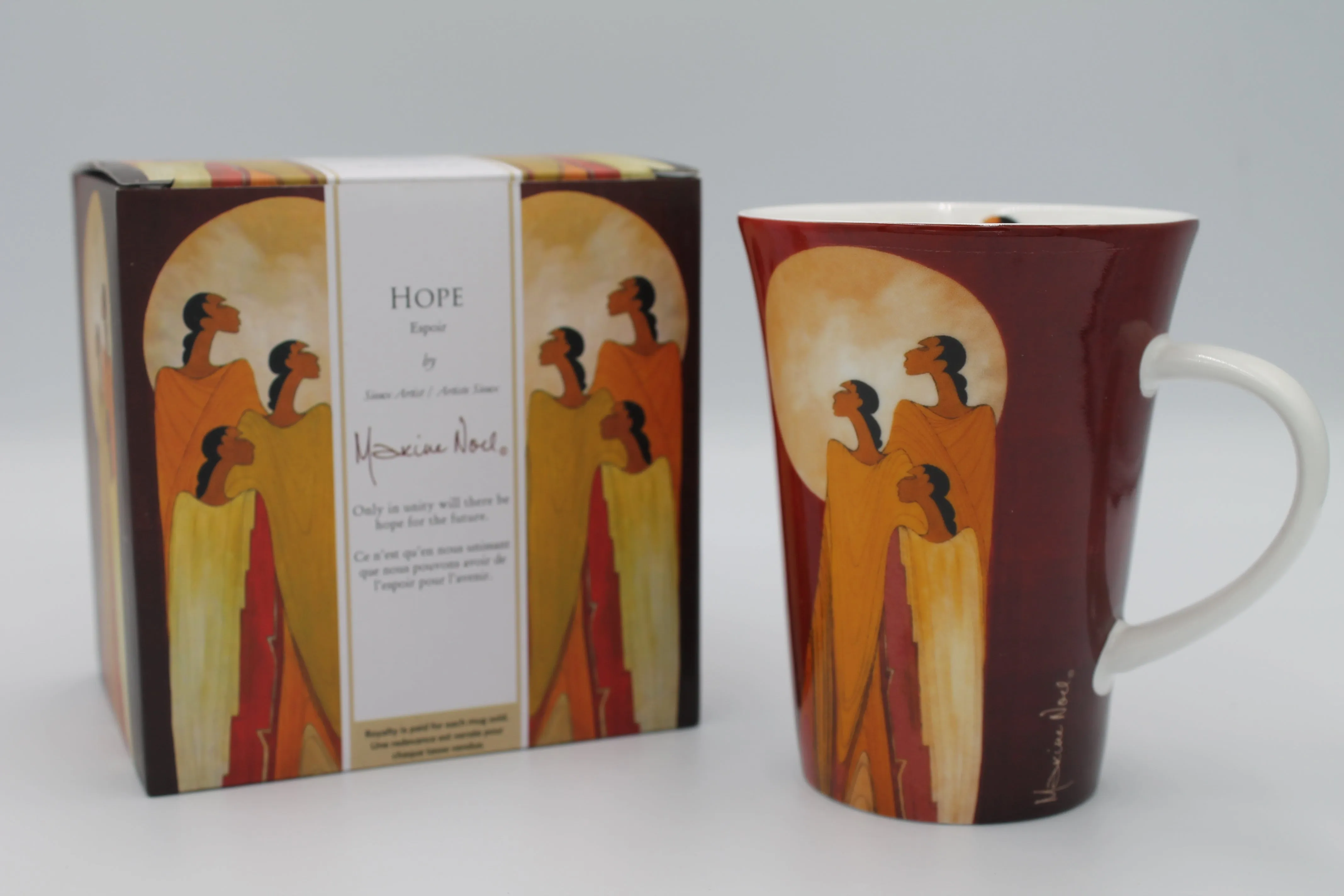 Fine Porcelain Mug Hope