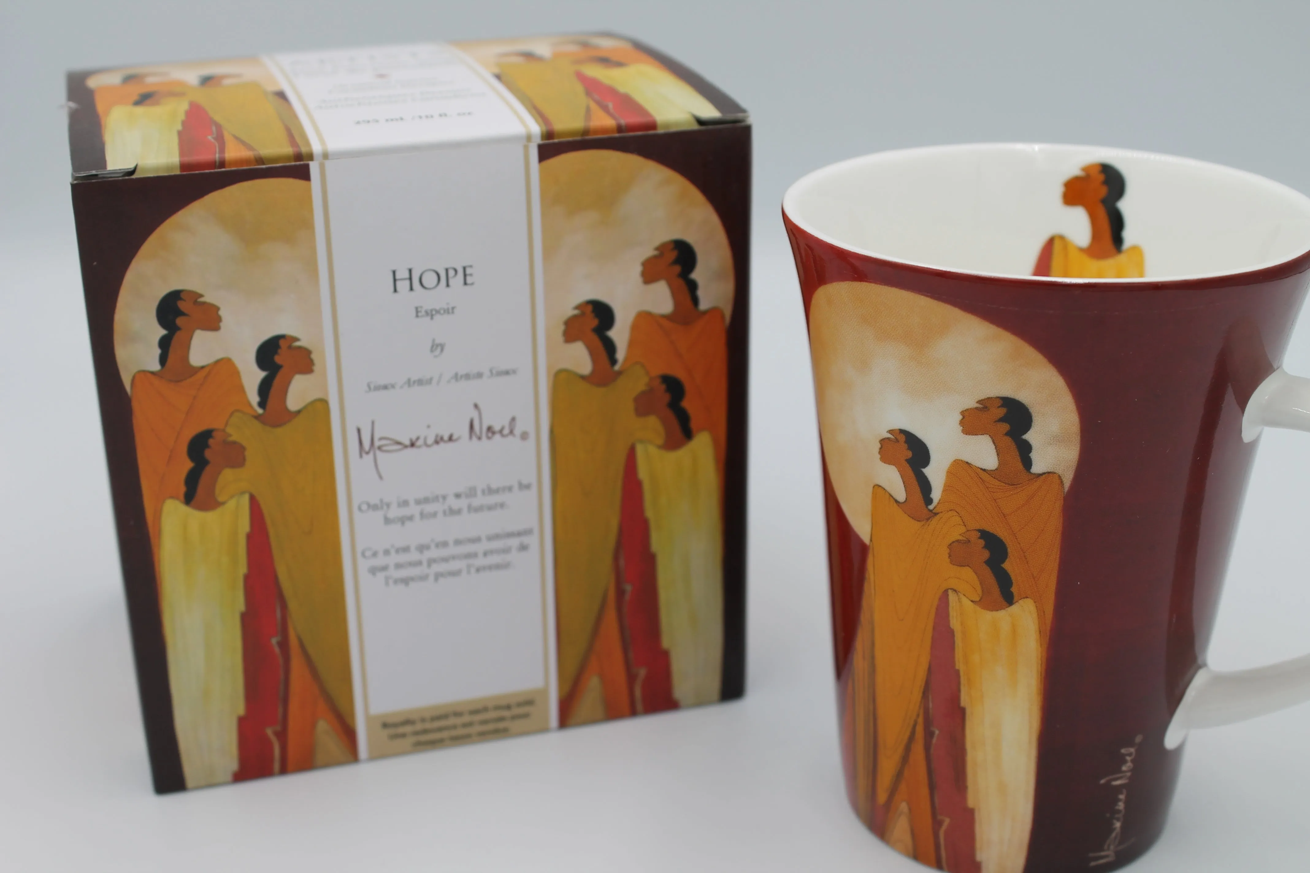 Fine Porcelain Mug Hope