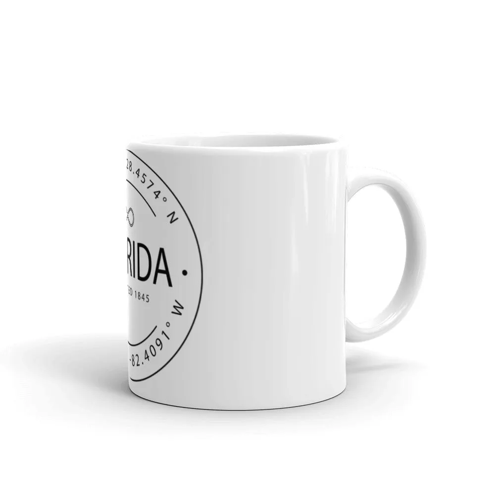 Florida - Mug - Latitude & Longitude