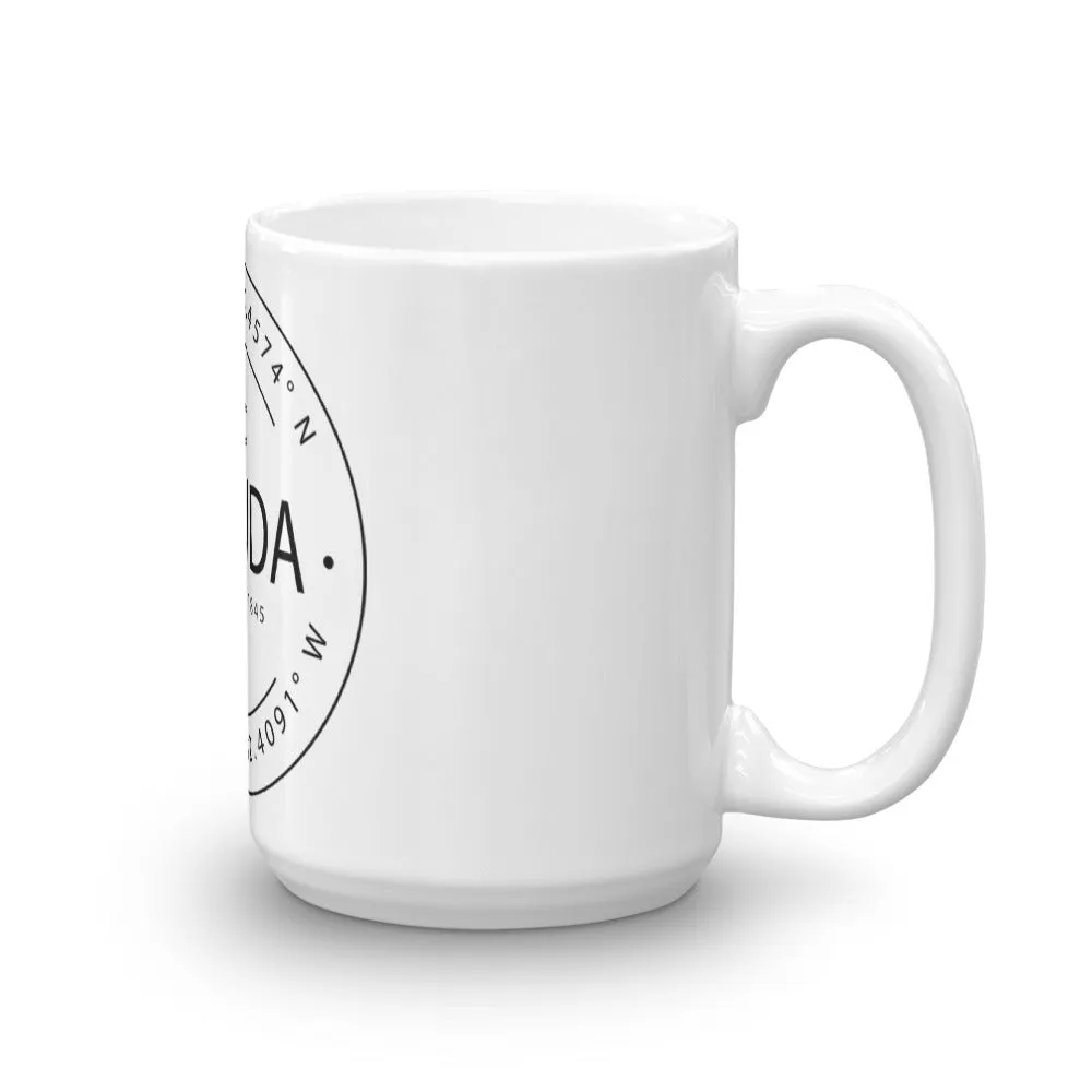 Florida - Mug - Latitude & Longitude