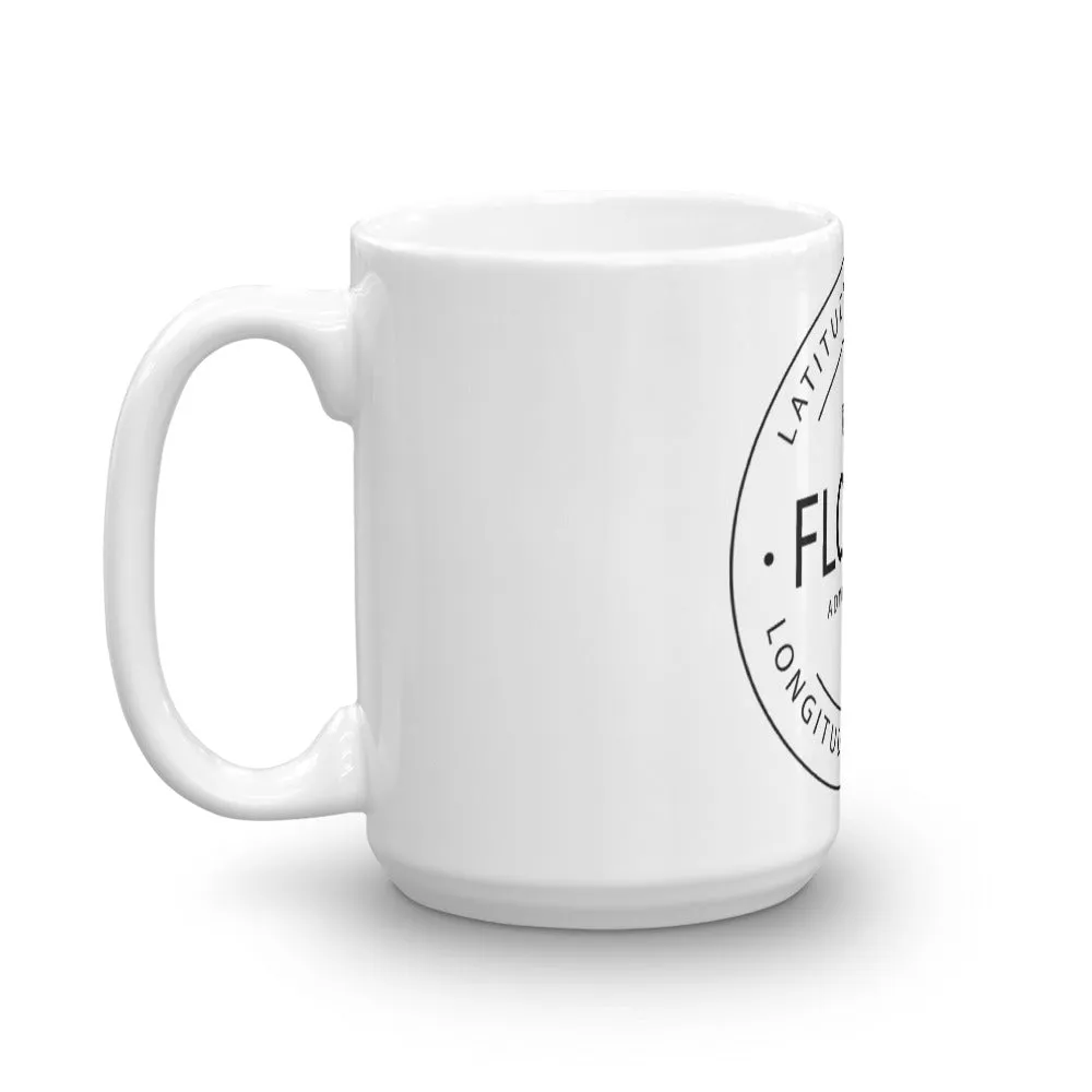 Florida - Mug - Latitude & Longitude