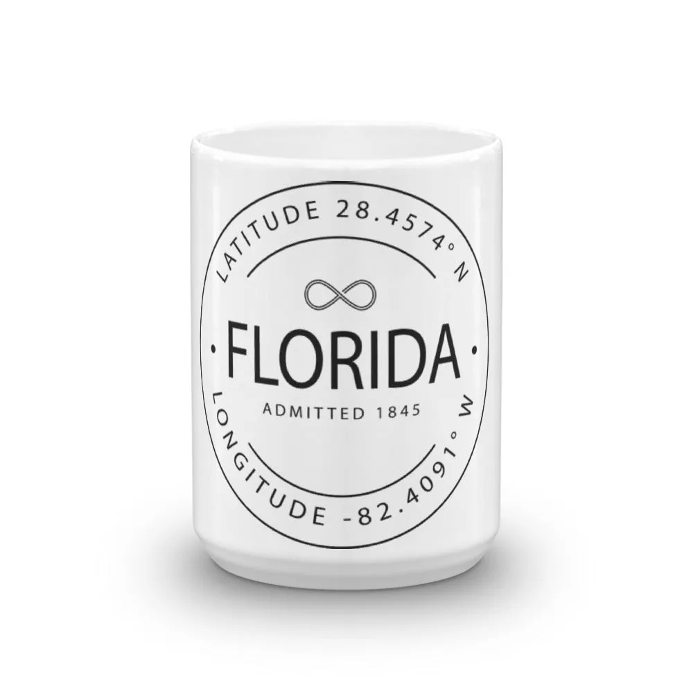 Florida - Mug - Latitude & Longitude