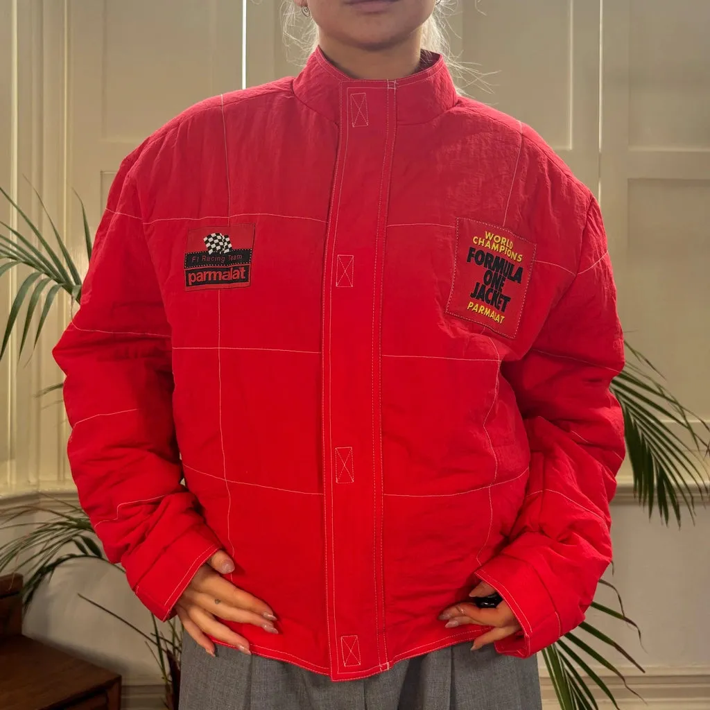 Formula 1 Parmalat Jacket - Medium Red Nylon