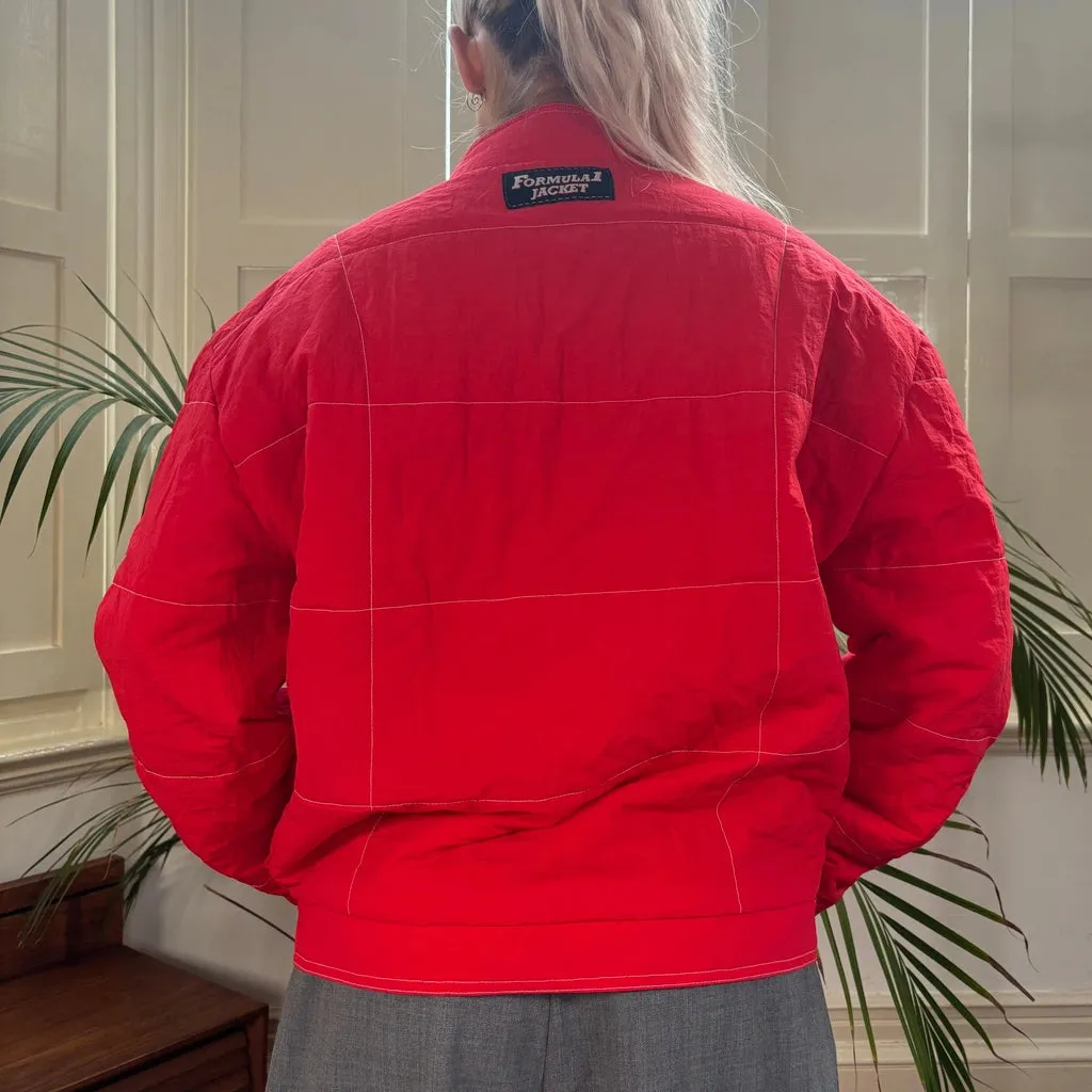 Formula 1 Parmalat Jacket - Medium Red Nylon