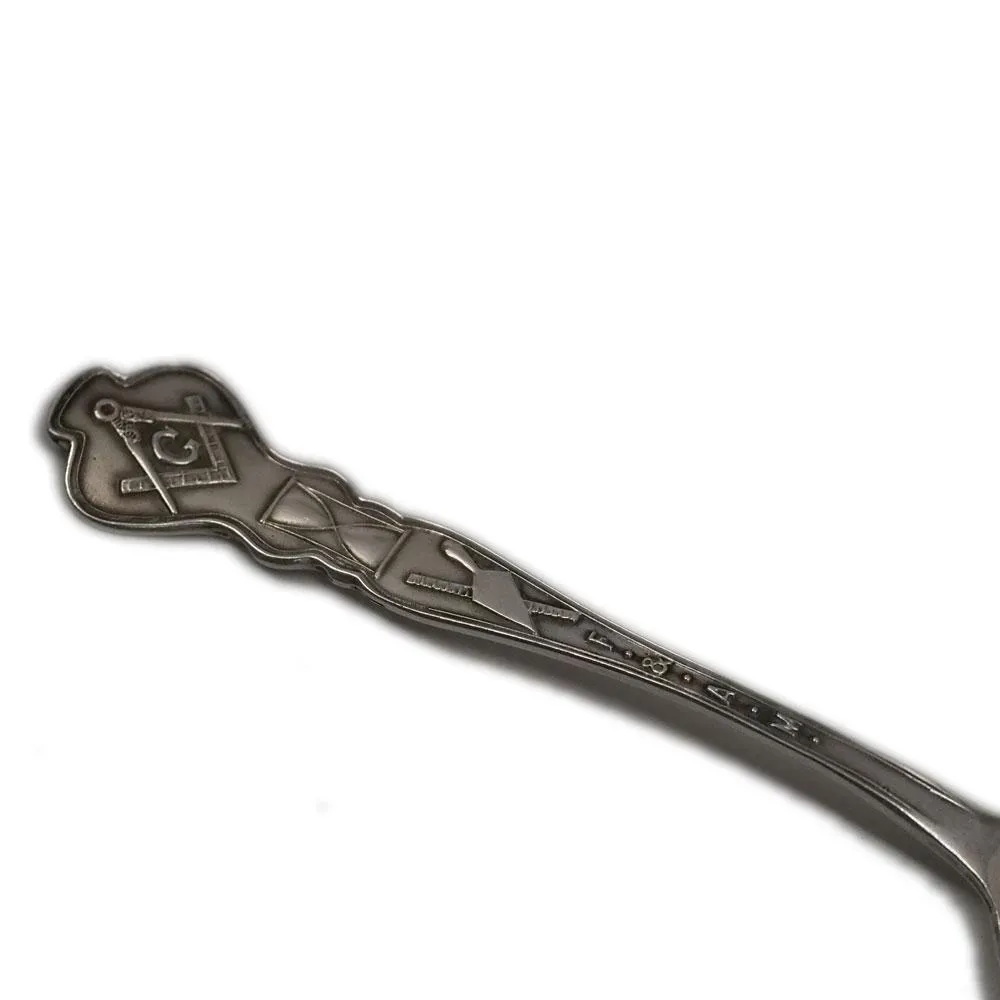 Free & Accepted Masons Sterling Souvenir Spoon