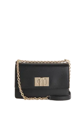 FURLA  BAFK leather shoulder bag - Black