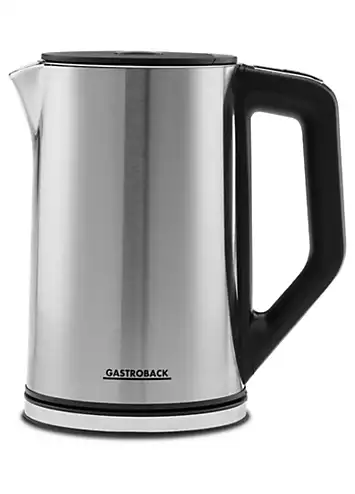 Gastroback 62436 Design 1.5L Water Kettle Cool Touch - Stainless Steel | Kaleidoscope