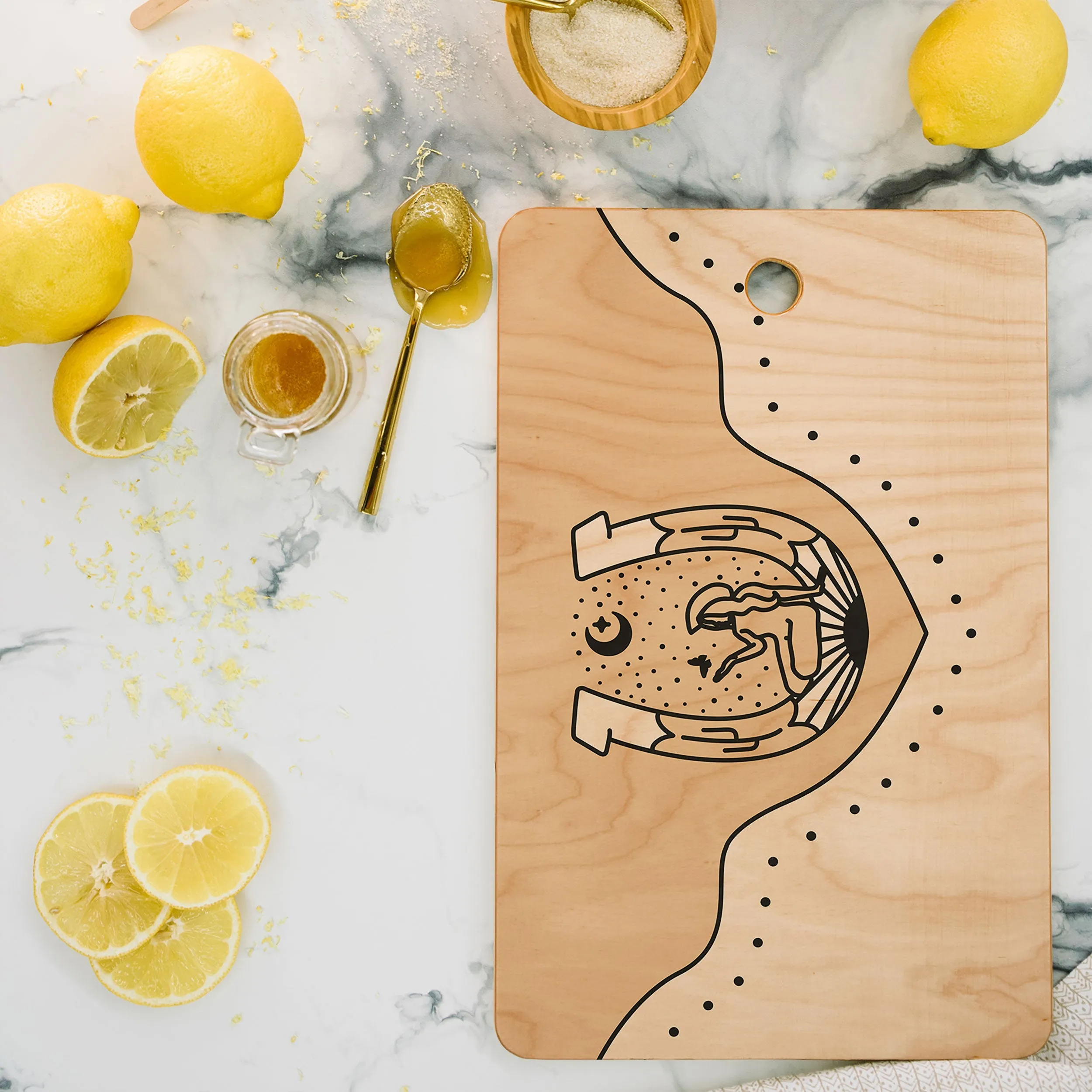 Good Fortune Gal Cutting Board (DS) DD