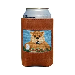 Gopher Golf Needlepoint Can Cooler