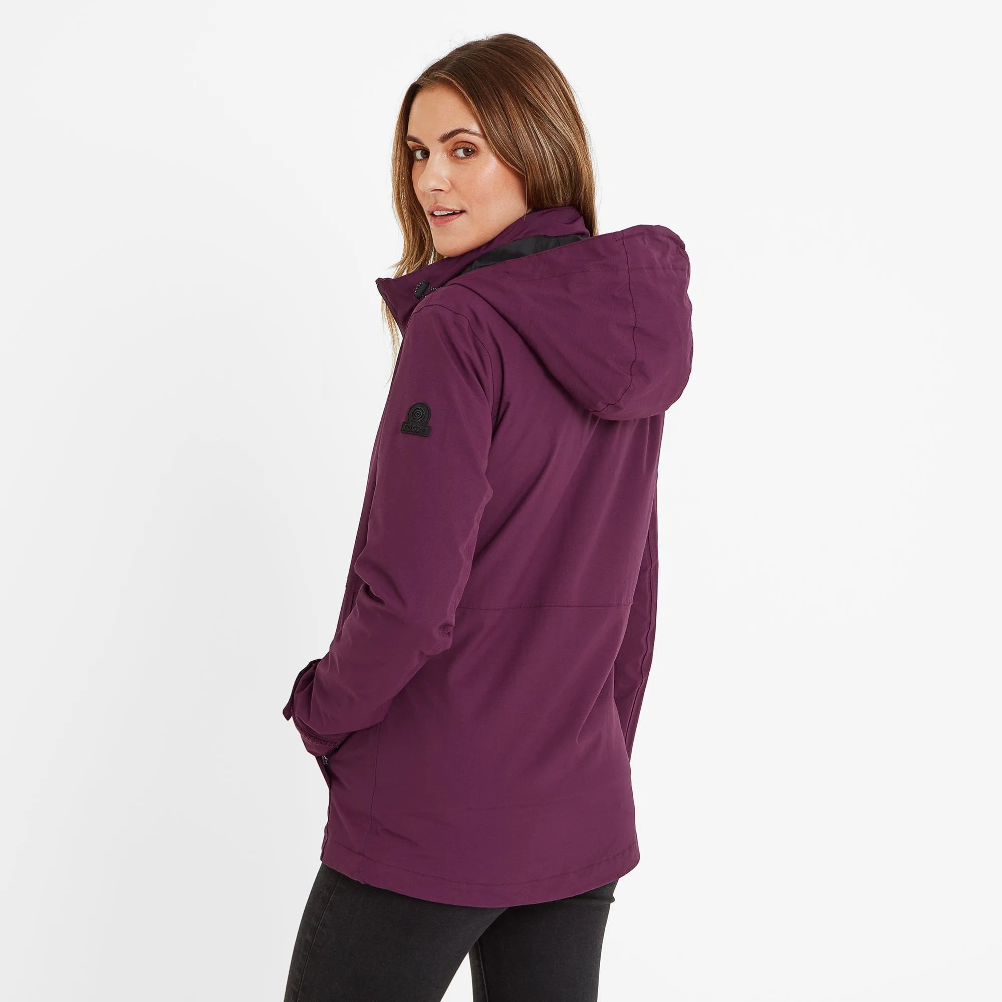 Gribton Womens Waterproof Jacket - Dark Purple