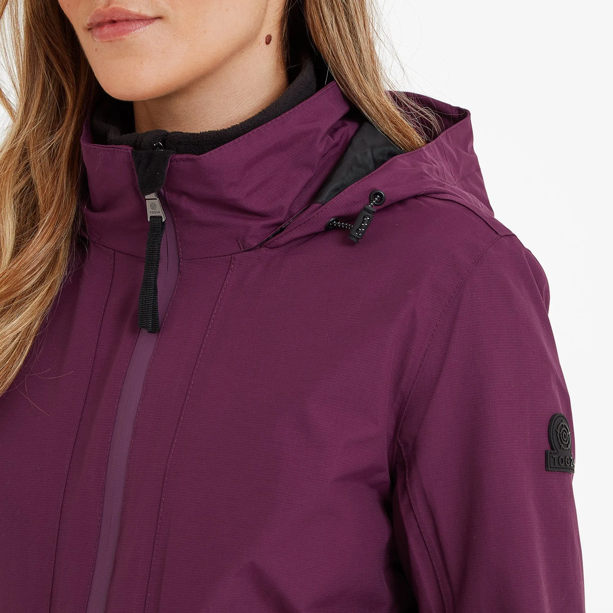 Gribton Womens Waterproof Jacket - Dark Purple