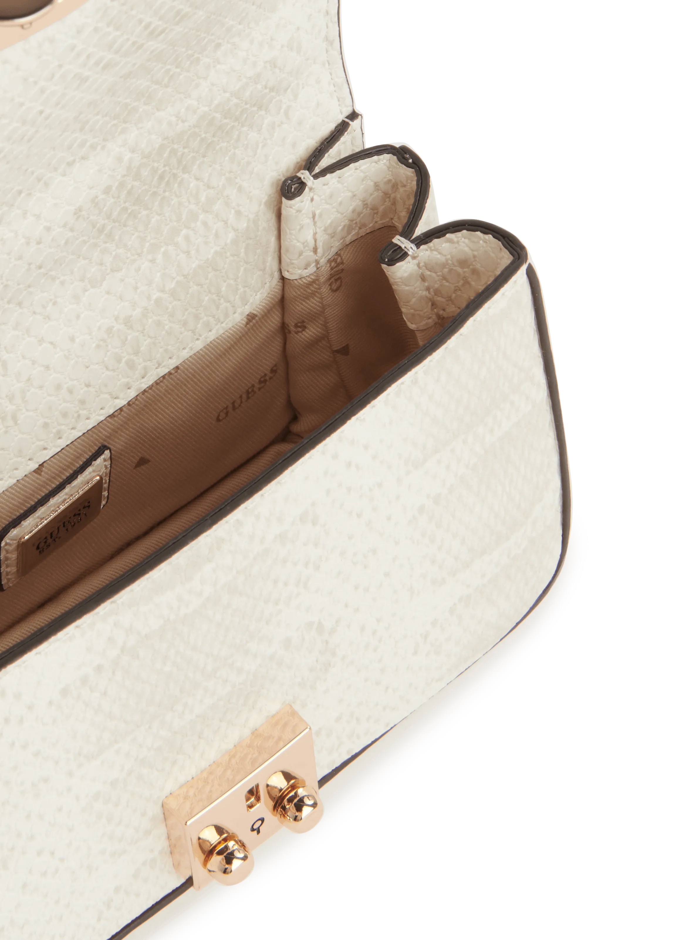 GUESS  Eliett shoulder bag - Beige