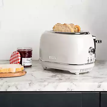 Haden Heritage Ivory Twin Pack -1.7L Kettle & 2 Slice Toaster | Kaleidoscope