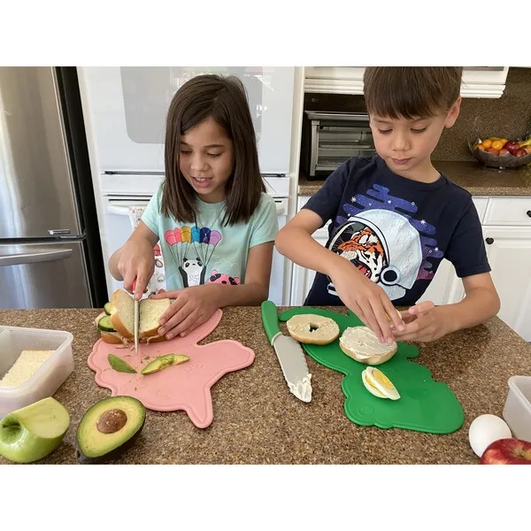 Handstand Kitchen Rainbows & Unicorns Cutting Board & Knife Set