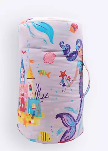 Happy Linen Co. Magical Mermaids Reversible Sleeping Bag | Kaleidoscope