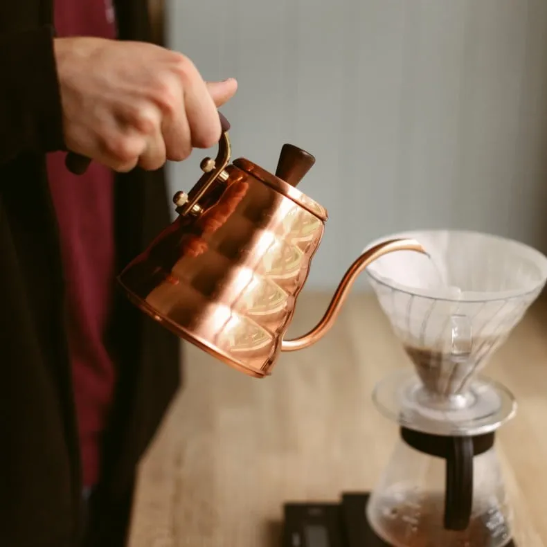 Hario V60 Buono Copper Drip Kettle 600ml